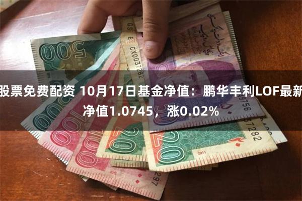 股票免费配资 10月17日基金净值：鹏华丰利LOF最新净值1.0745，涨0.02%