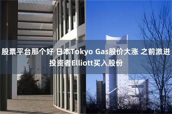 股票平台那个好 日本Tokyo Gas股价大涨 之前激进投资者Elliott买入股份